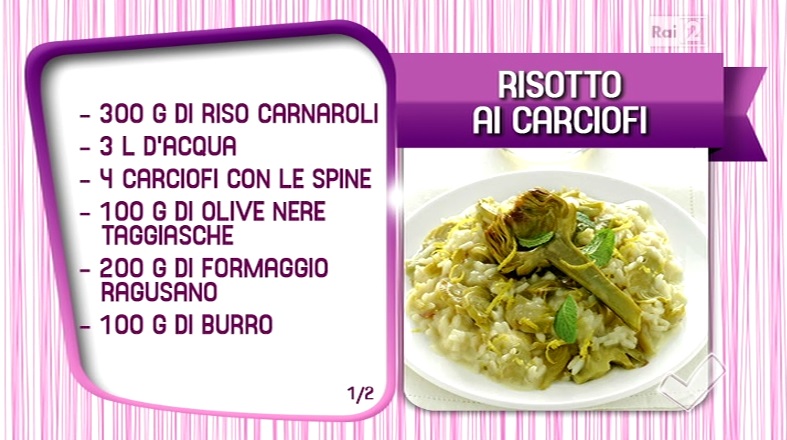 risotto ai carciofi