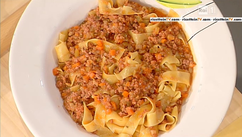 pappardelle al ragù di cinghiale