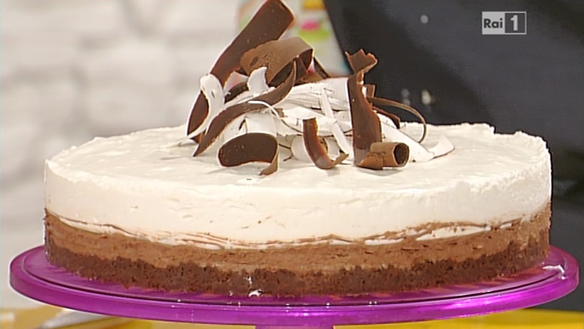 doppio cheesecake al cioccolato e cocco