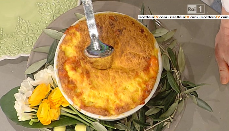 gateau soufflè di formaggio e uova