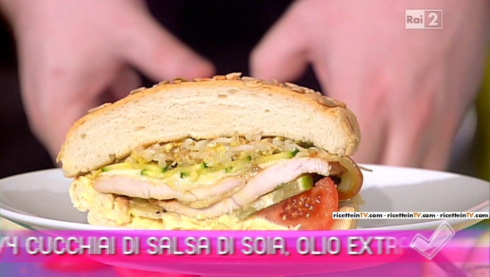 panino al pollo gourmet