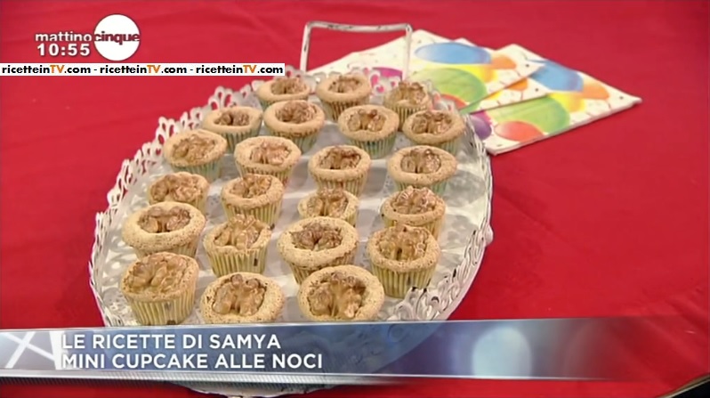 mini cupcake alle noci