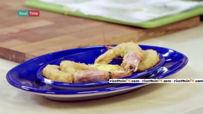 gamberoni fritti al cocco