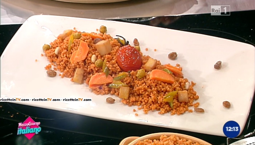 cous cous con verdure speziate