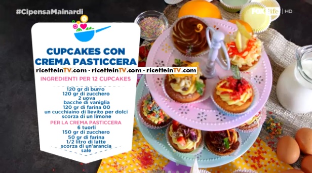 cupcakes con crema pasticcera