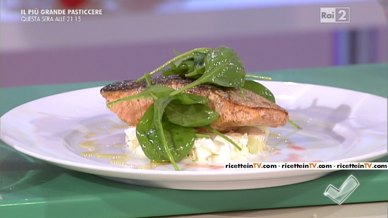 trancio di salmone al burro