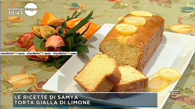 torta gialla di limone