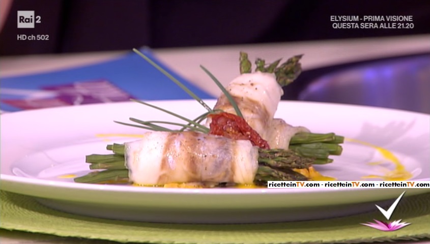 involtini di branzino con asparagi di Ilario Vinciguerra