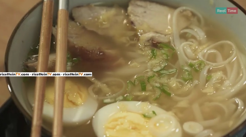 ramen al pollo di Benedetta Parodi