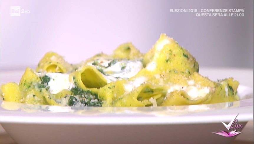 reginette con cime di rapa e burrata di Beniamino Baleotti