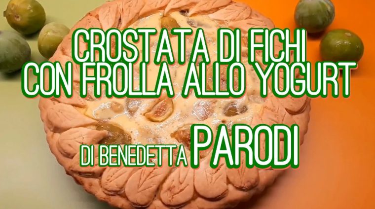 Crostata fichi e ricotta con frolla allo yogurt di Benedetta Parodi