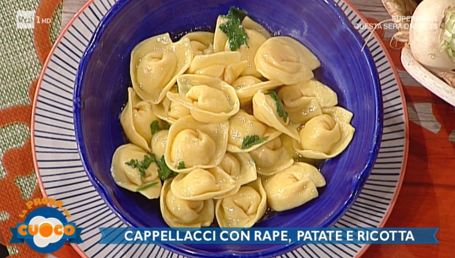 cappellacci con rape patate e ricotta di Diego Bongiovanni