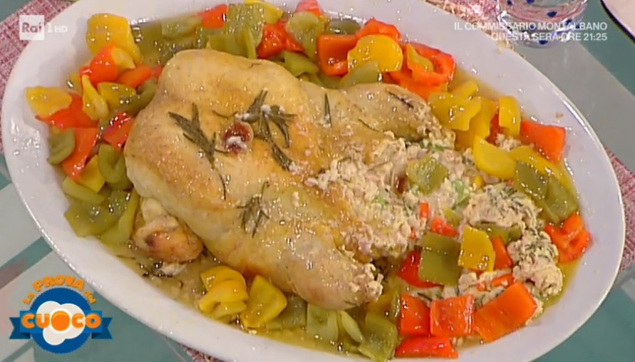 pollo ripieno con i peperoni di Alessandro Spisni