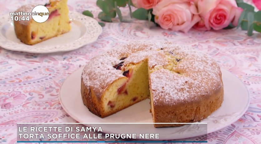 torta soffice alle prugne di Samya