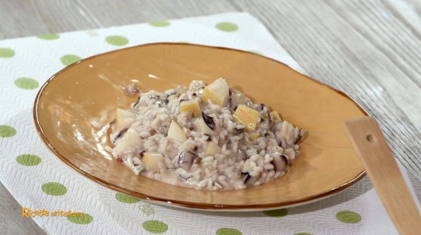 risotto pere gorgonzola e prosecco di Anna Moroni