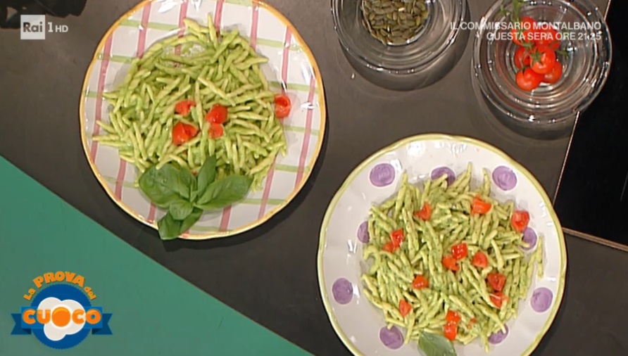 trofie al pesto di zucchine di Natalia Cattelani