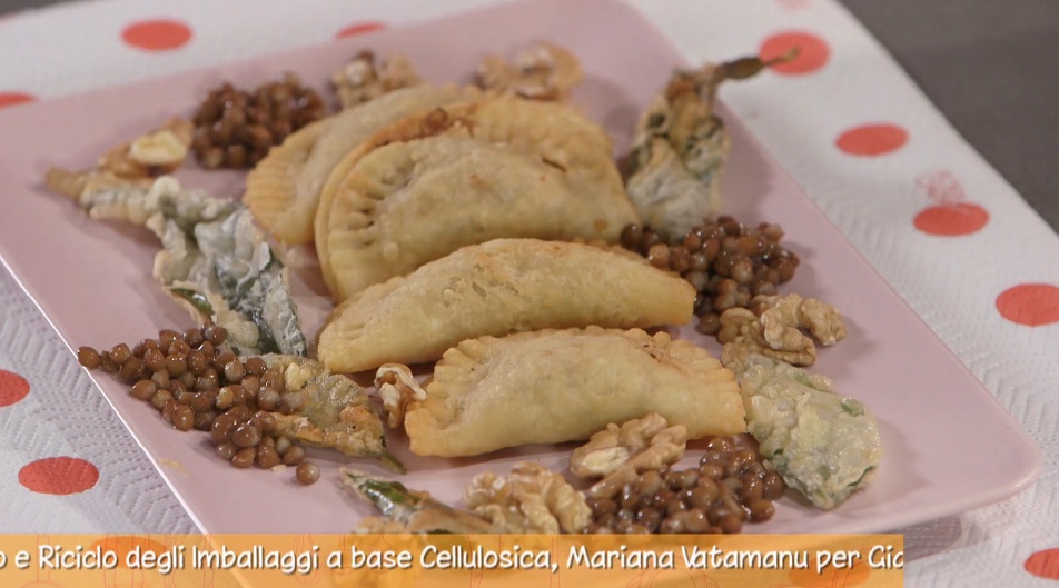 panzerotti ripieni di lenticchie