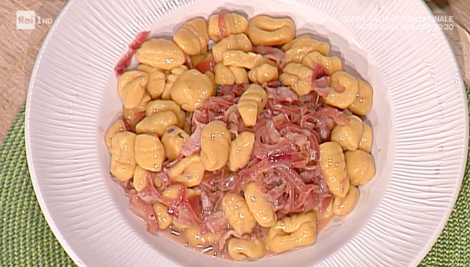 gnocchi di ceci con pancetta affumicata di Daniele Persegani