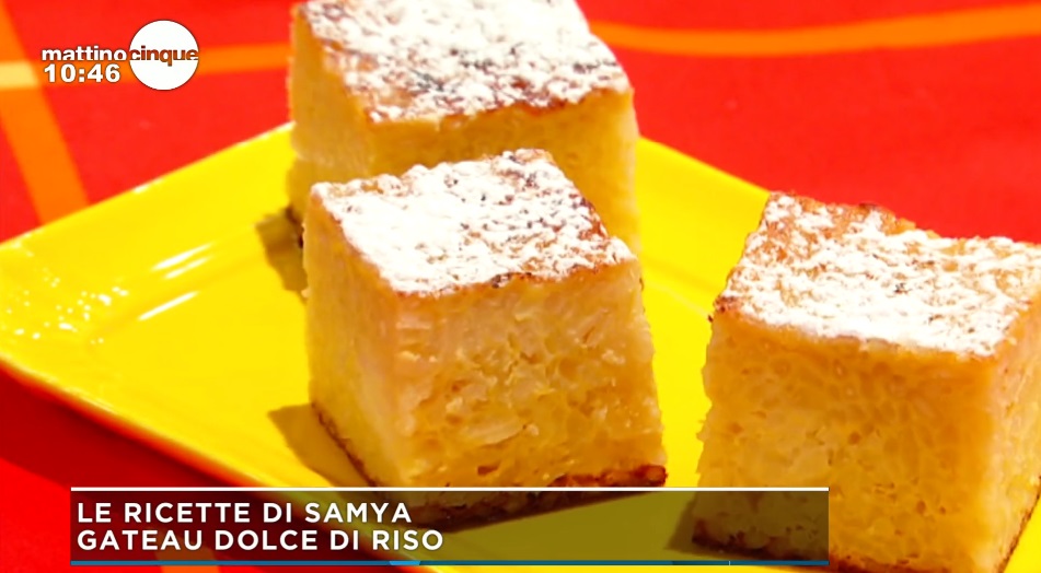 gateau dolce di riso