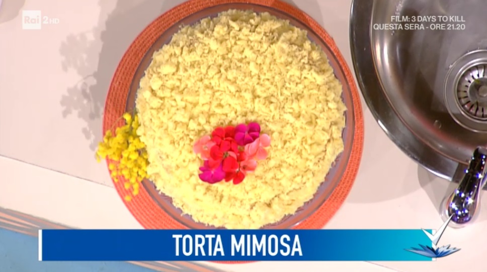 torta mimosa di Antonino Orfanò