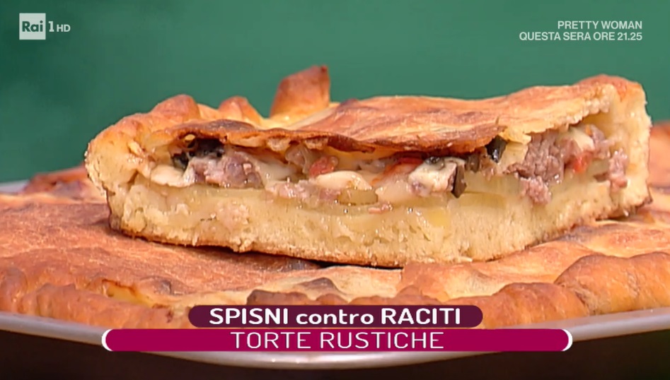 scacciata patate e salsiccia