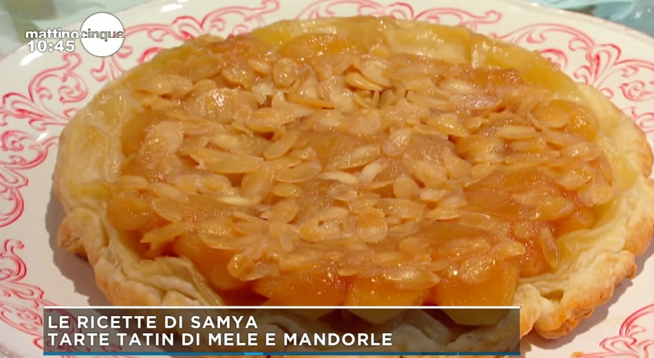 tarte tatin di mele e mandorle di Samya