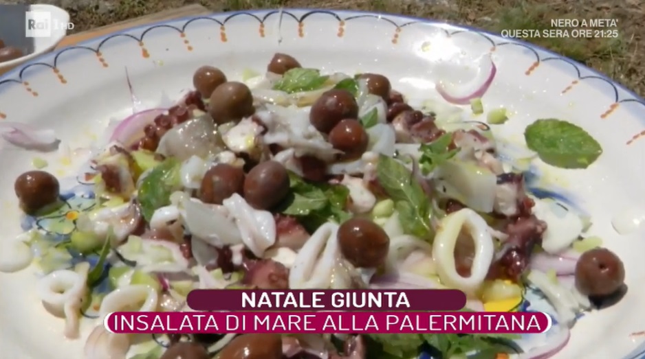 insalata di mare alla palermitana di Natale Giunta