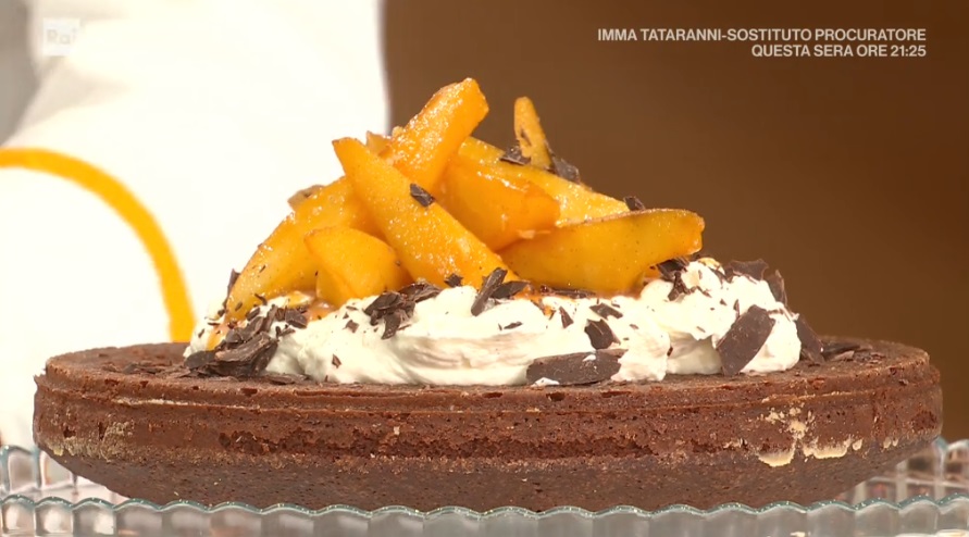 torta cioccolato e pere di Francesca Marsetti