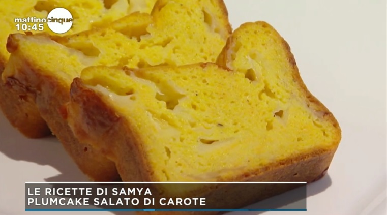 plumcake salato di carote