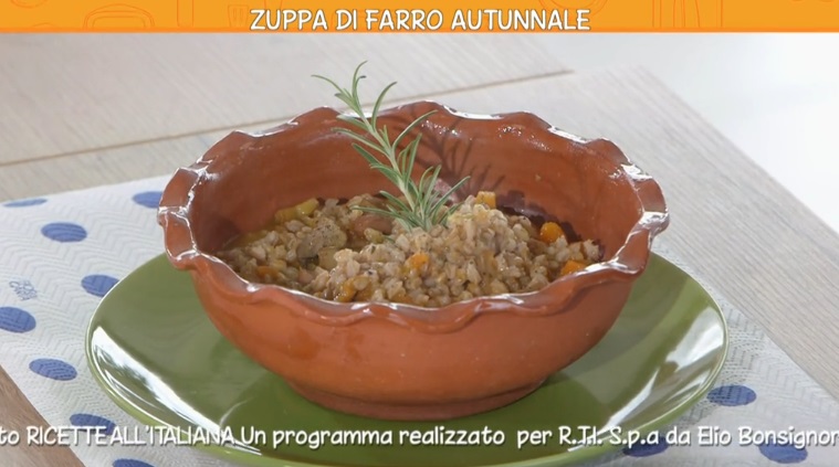 zuppa di farro autunnale