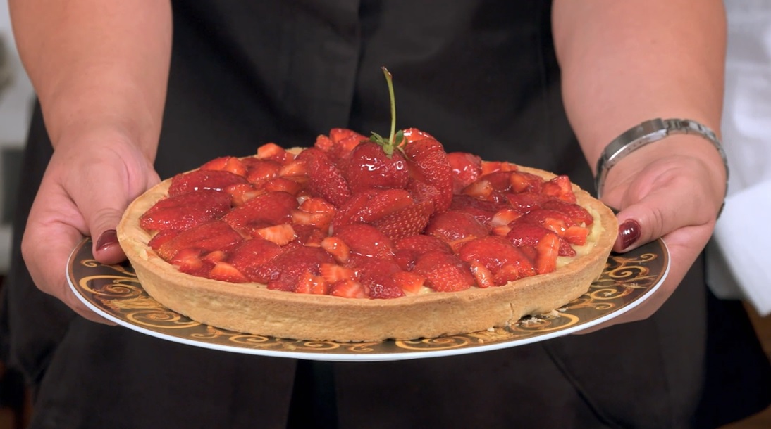 crostata di fragole