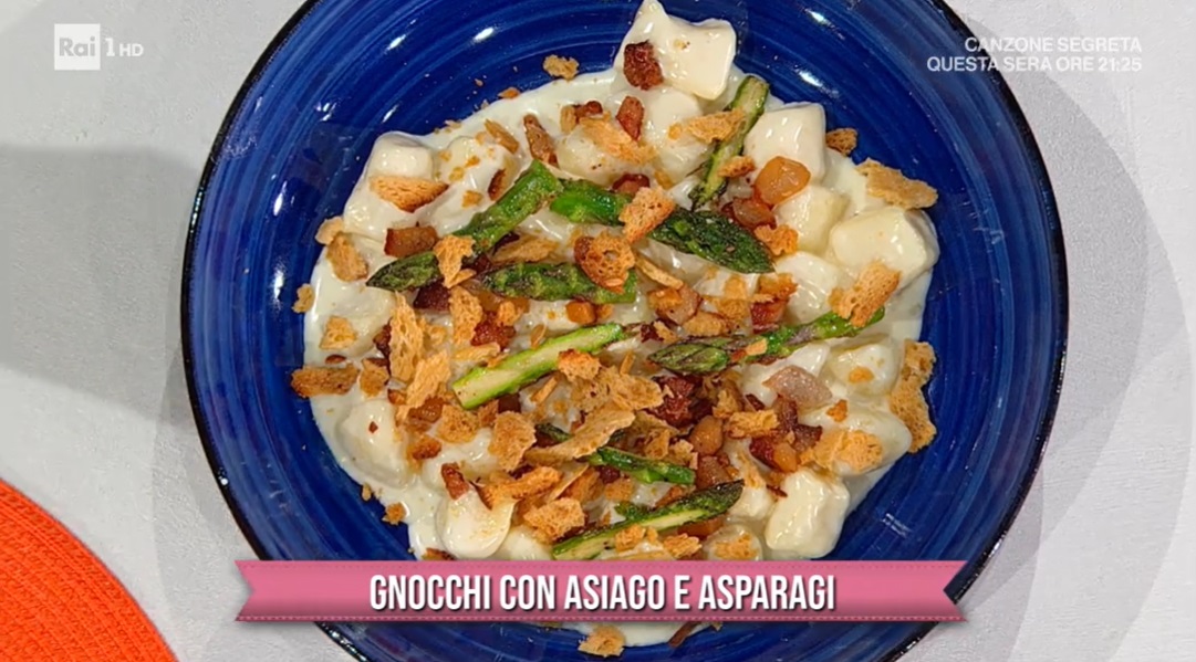 gnocchi con Asiago e asparagi di Jacopo e Matteo Robelli