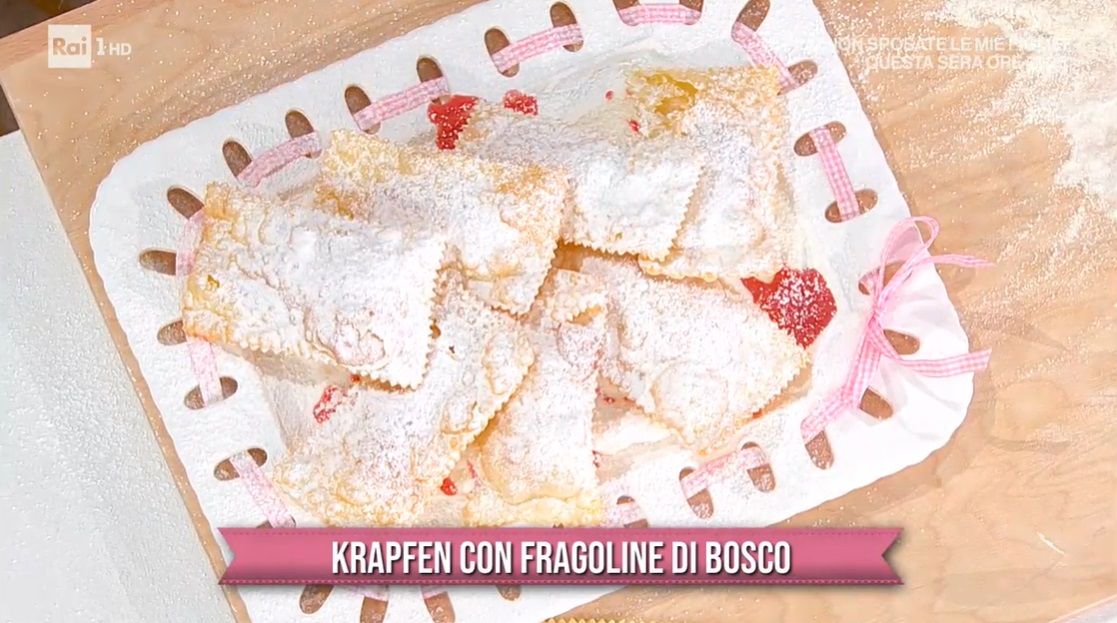 krapfen con fragoline di bosco di Barbara De Nigris