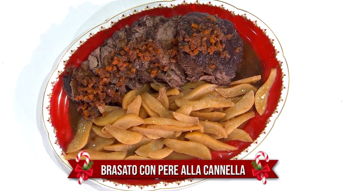 brasato con pere alla cannella di Barbara De Nigris