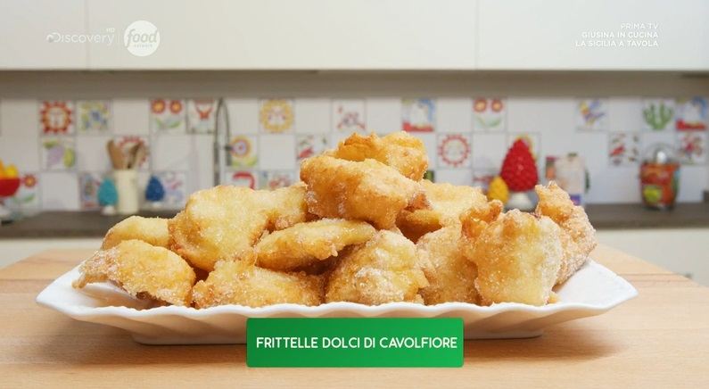 frittelle dolci di cavolfiore