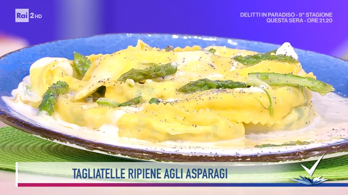 tagliatelle ripiene agli asparagi