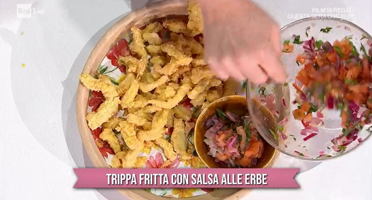 trippa fritta con salsa alle erbe di Daniele Persegani