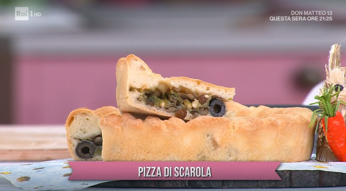 pizza di scarola di Mauro e Mattia Improta