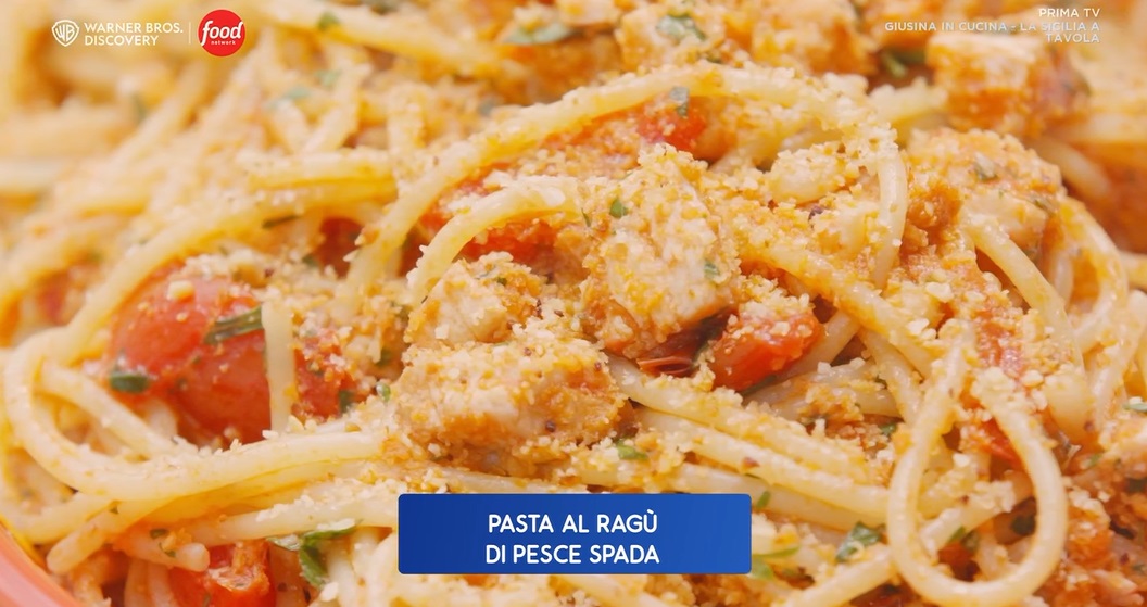 pasta al ragù di pesce spada