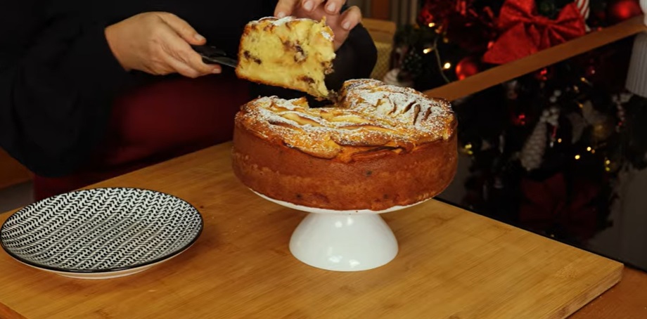 torta di mele e ricotta