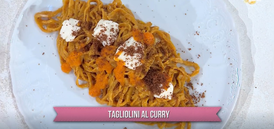 tagliolini al curry di Ivano Ricchebono