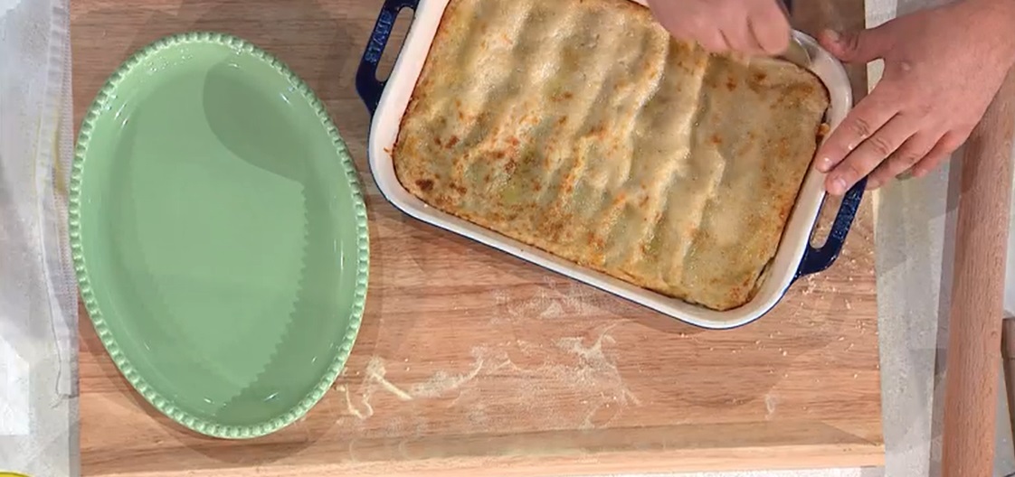 cannelloni besciamella e porri di fratelli Maronna