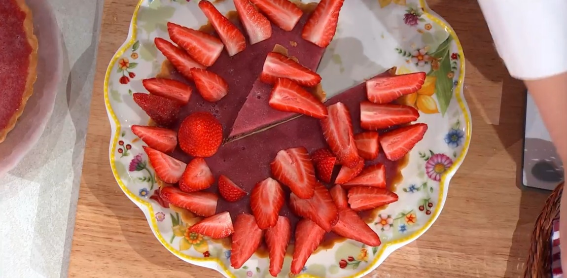 torta cioccolato e fragole di Chloe Facchini