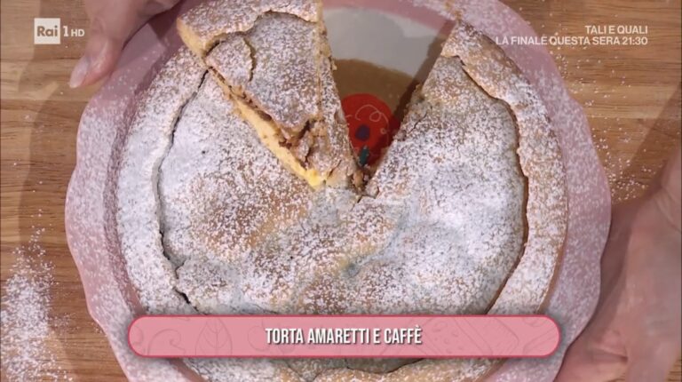 torta amaretti e caffè di zia Cri