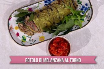 rotolo di melanzane al forno di gemelli Billi