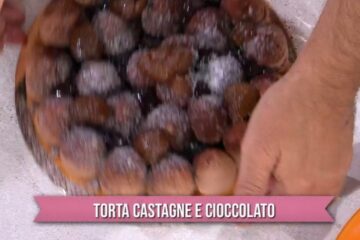 torta castagne e cioccolato di Sal De Riso