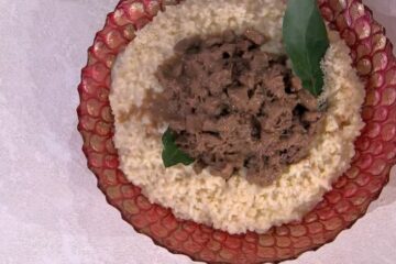 risotto con i bruscitti di Sergio Barzetti