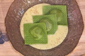 ravioloni lenticchie e zampone di Daniele Persegani