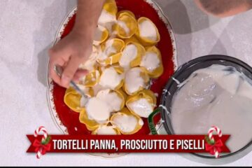 tortelli panna prosciutto e piselli di gemelli Billi