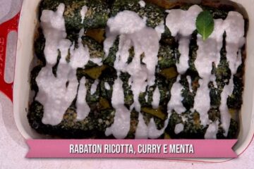 rabaton ricotta curry e menta di gemelli Billi